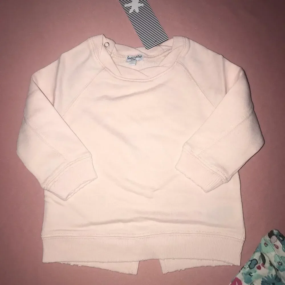 Splendid baby / girls sweater & floral leg…